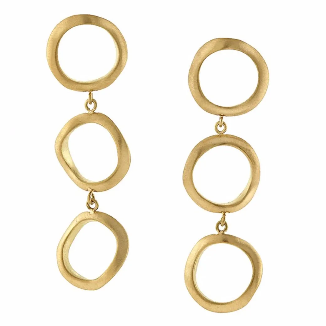 Sandy Leong Canyon Triple Drop Earrings Best