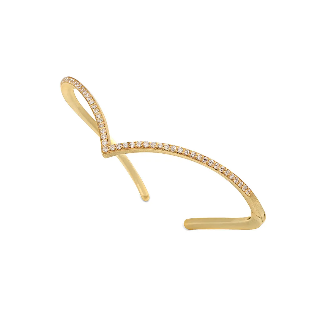 Sandy Leong Chevron Hinge Bangle Best Sale