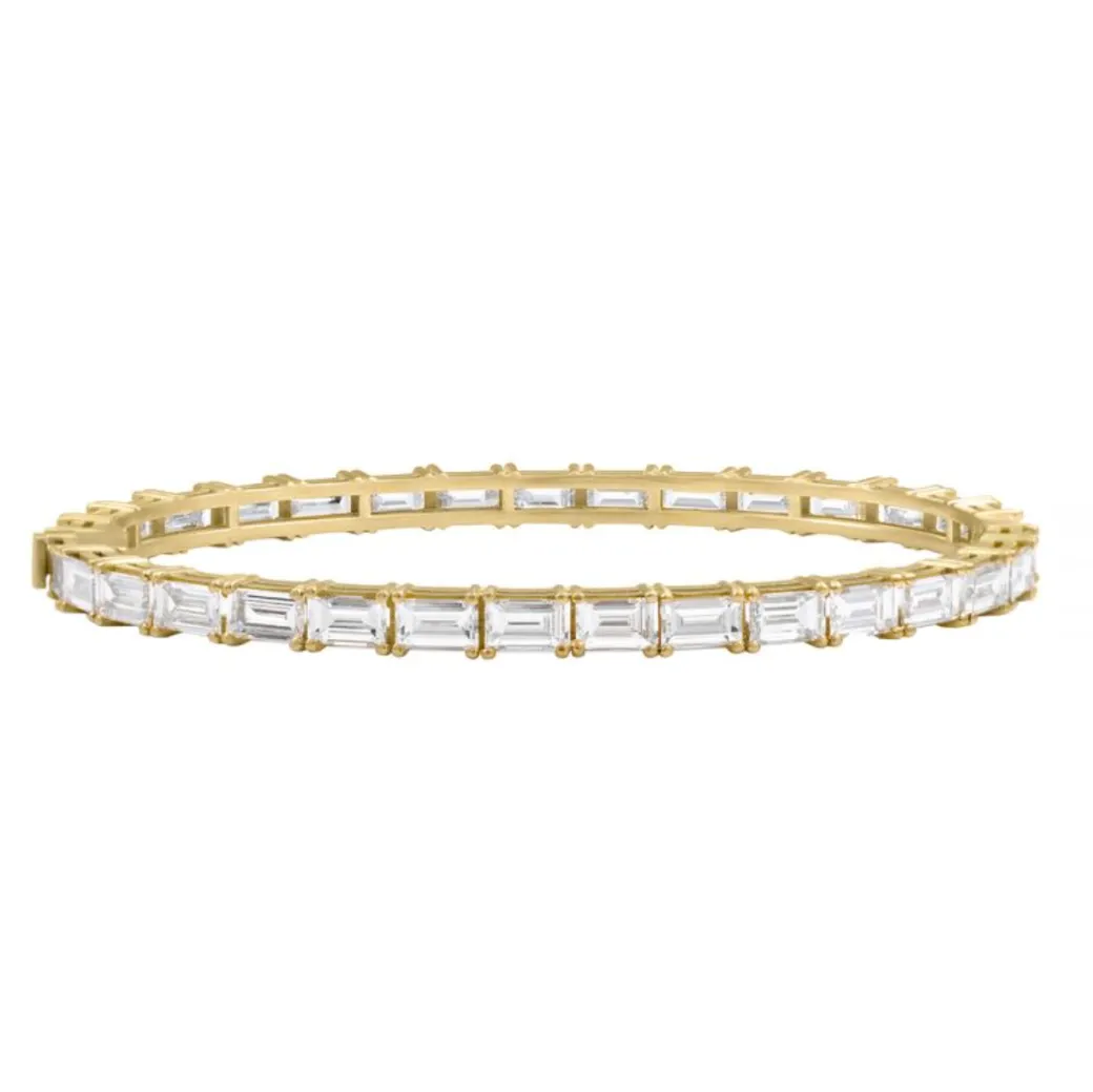 Sandy Leong Diamond Baguette Tennis Bracelet Sale