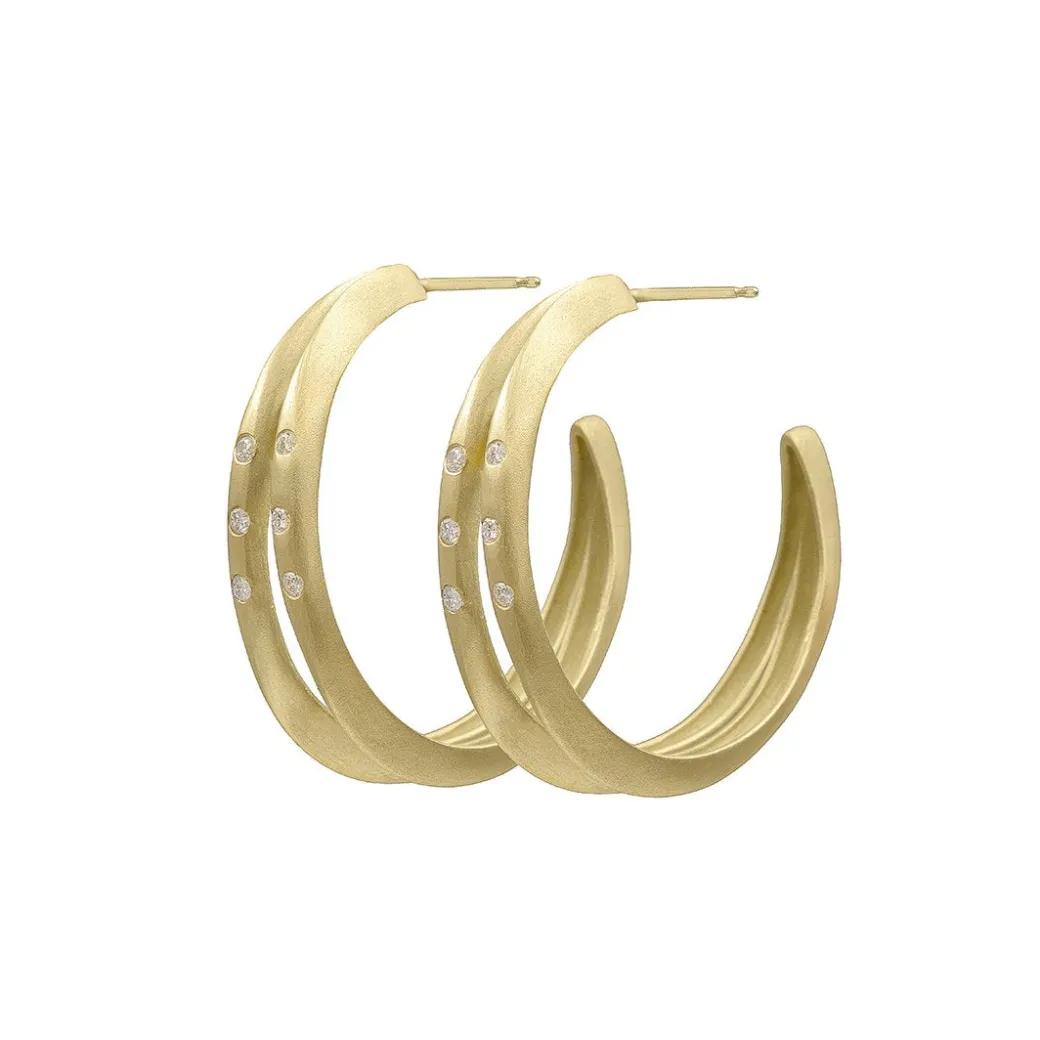 Sandy Leong Double Halo Hoops Store