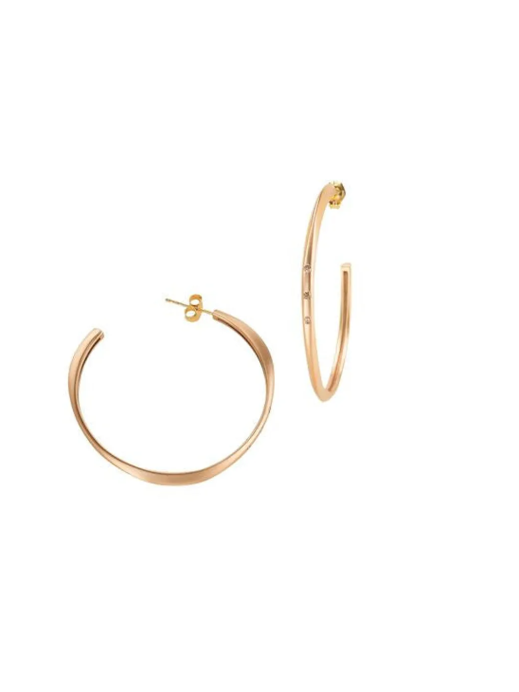 Sandy Leong Halo Hoops with Diamonds Discount