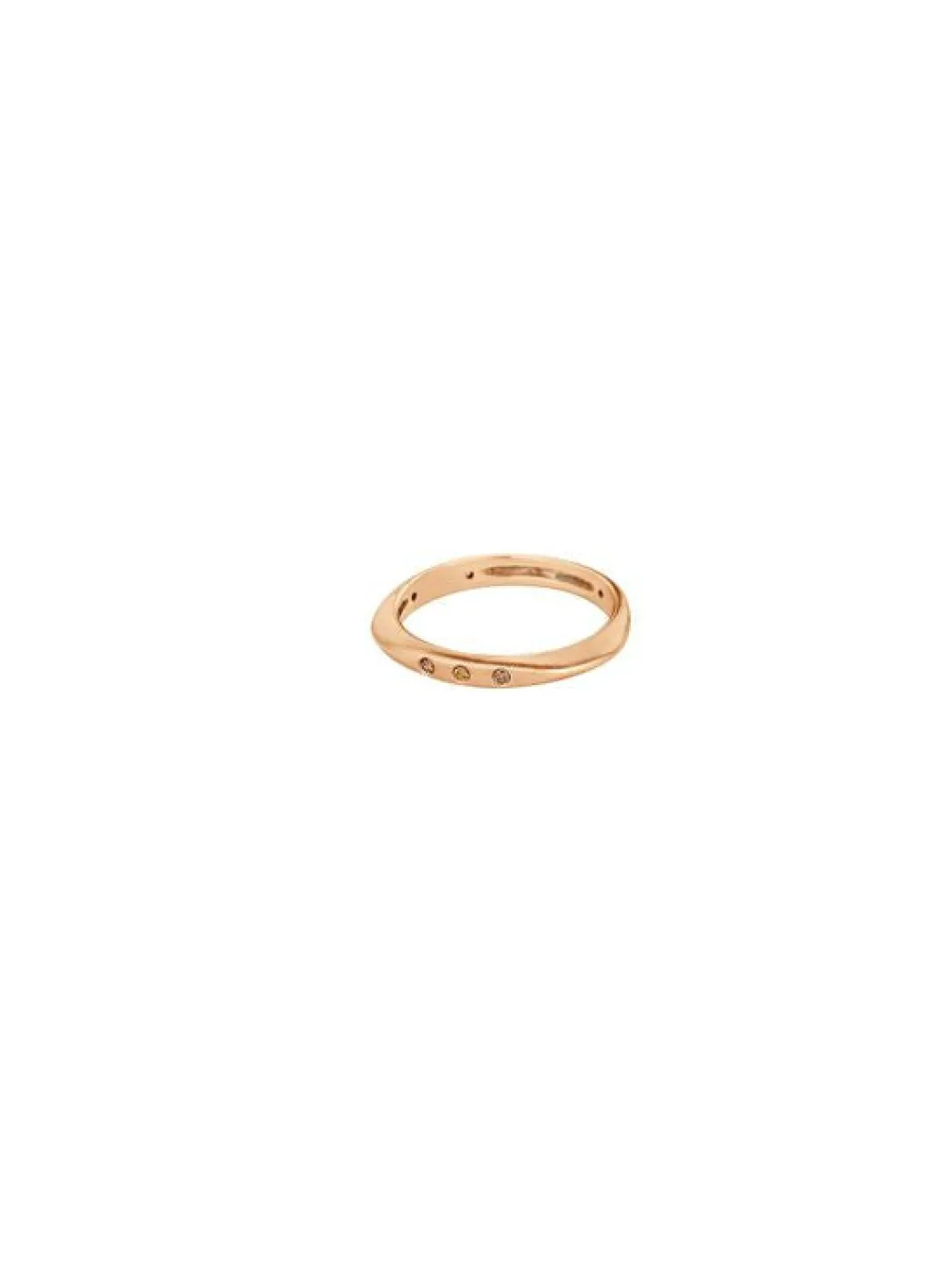 Sandy Leong Halo Stack Ring with Diamonds New