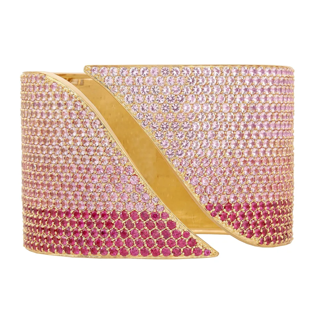 Sandy Leong Ombre Rose Hinge Cuff Store