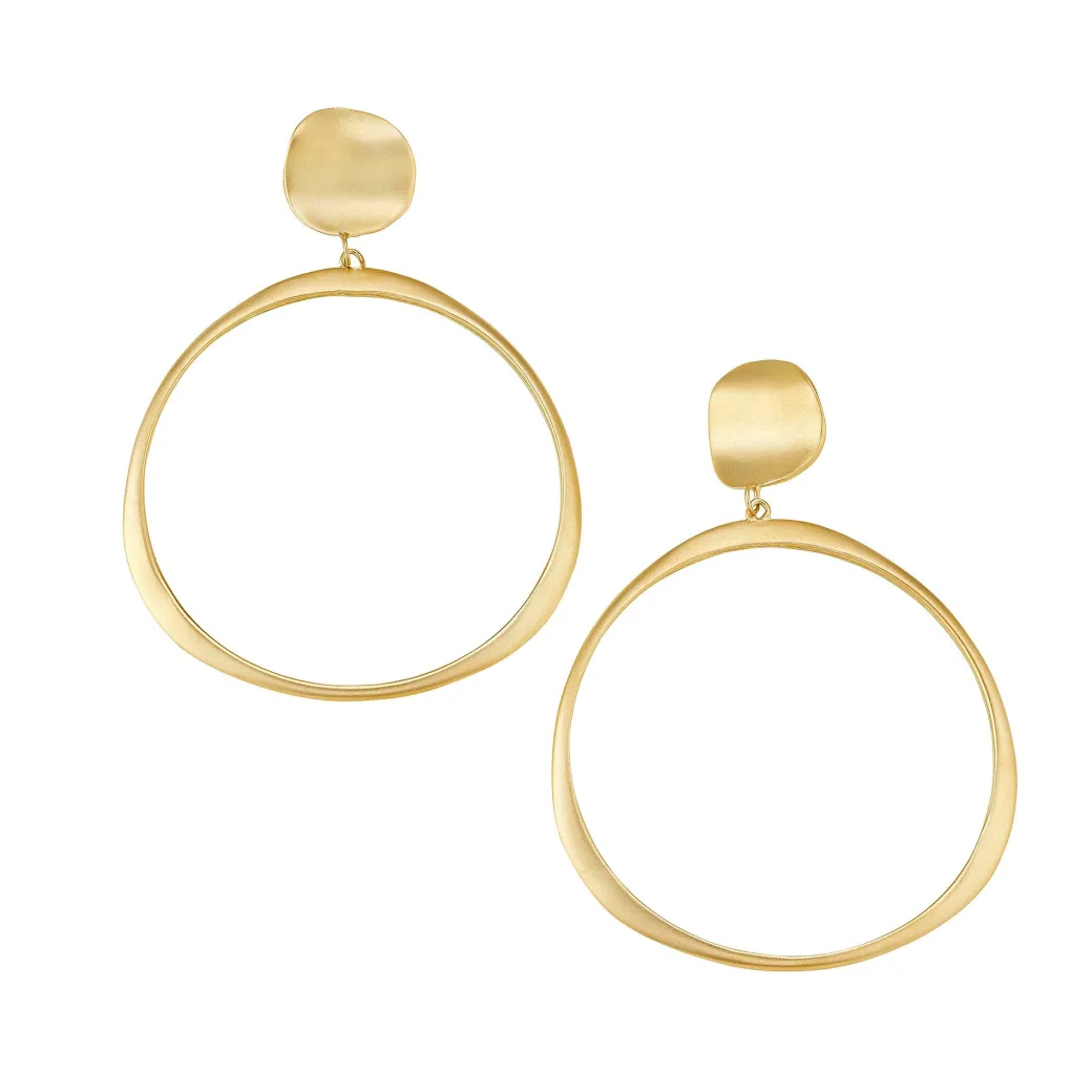 Sandy Leong Oversized Origin Hoop Earrings Cheap