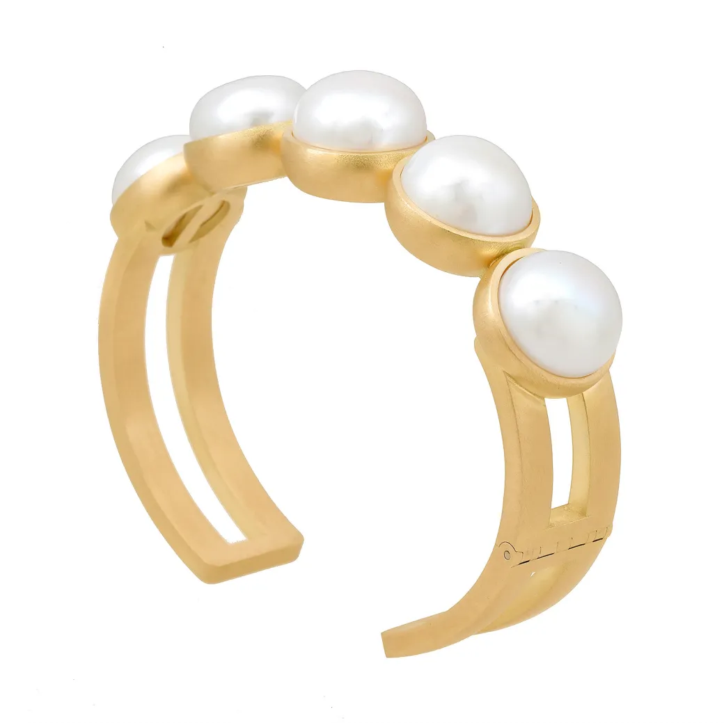 Sandy Leong Pearl Cuff Hot