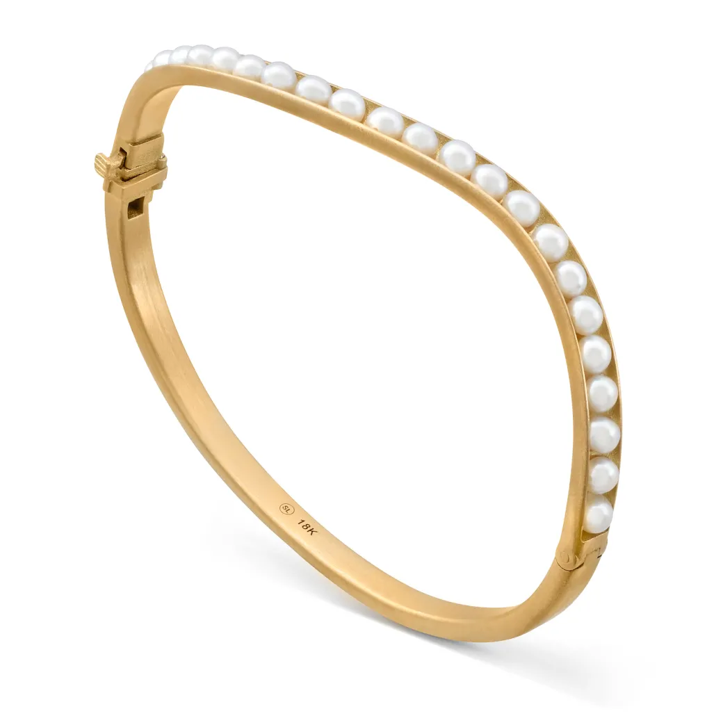 Sandy Leong Pearl Wave Bangle Hot