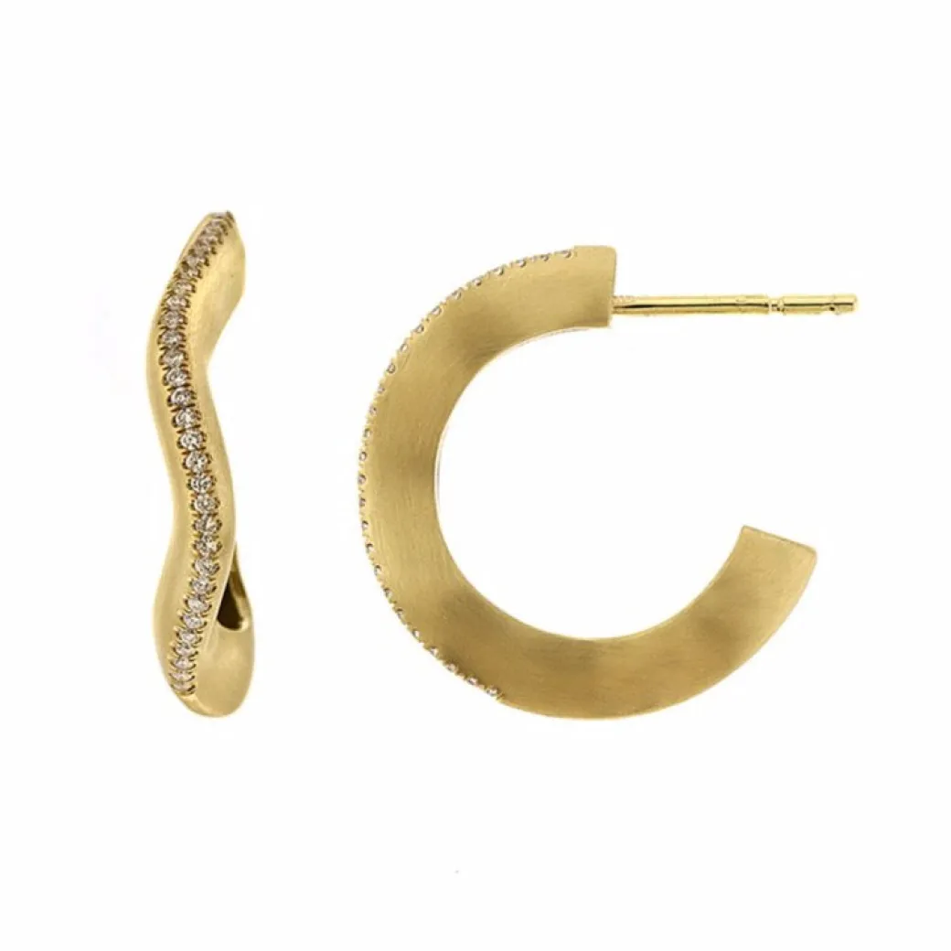 Sandy Leong Petite Canyon Hoops Fashion