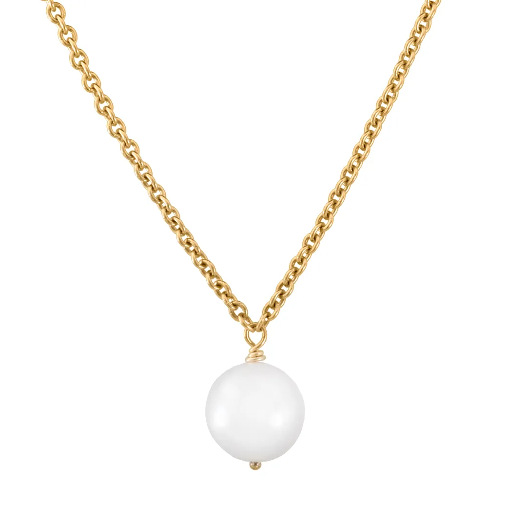 Sandy Leong Petite Pearl Pendant Best