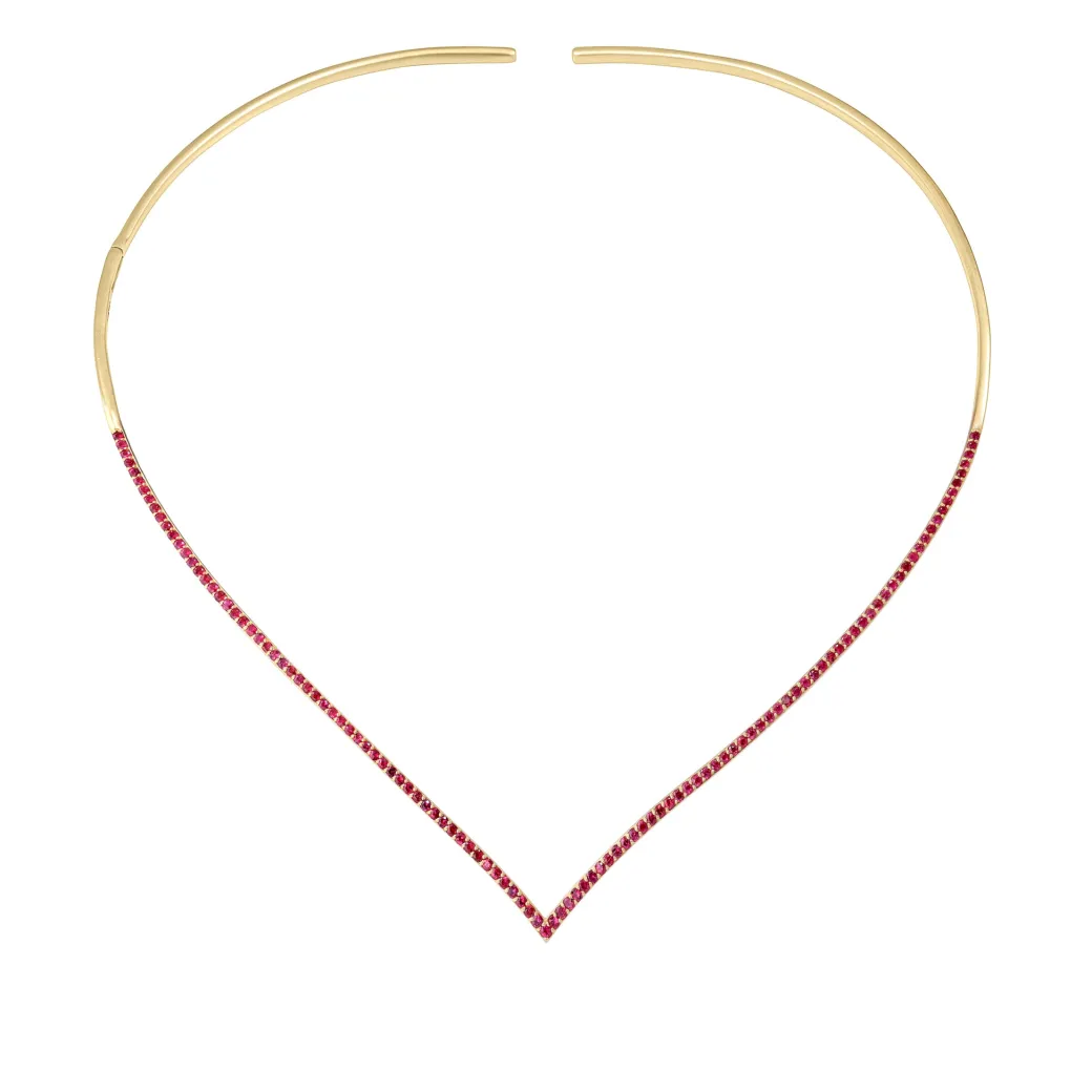 Sandy Leong Ruby Hinge Choker Discount