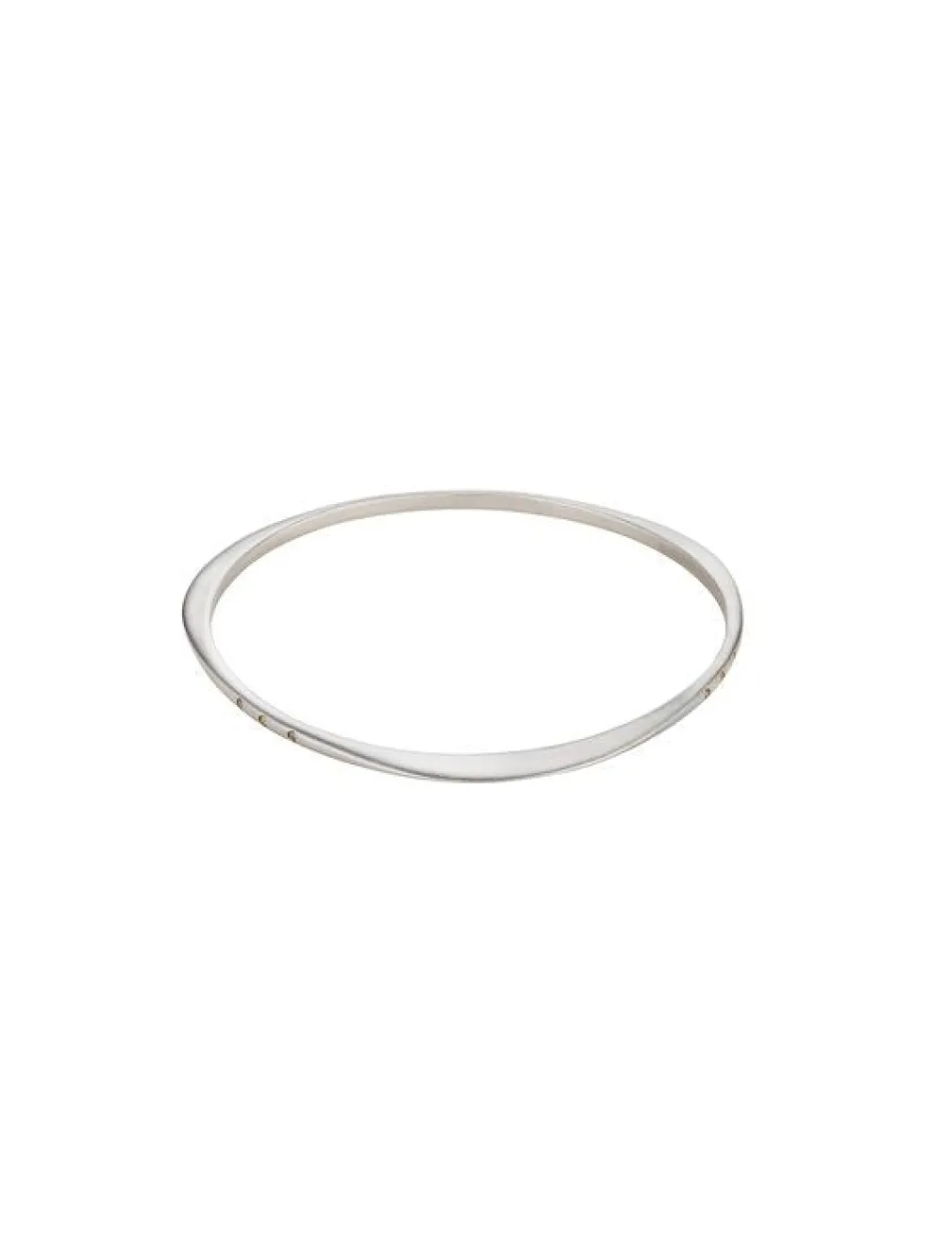 Sandy Leong Thin Halo Bangle with Diamonds Fashion